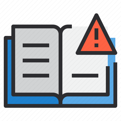 Agenda, book, business, caution, danger, notebook icon - Download on Iconfinder