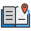 agenda, book, business, location, map, notebook, pointer 