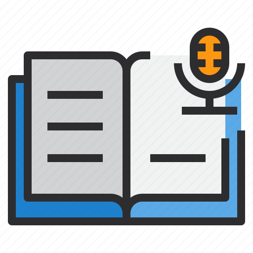 Agenda, book, business, microphone, notebook, record icon - Download on Iconfinder