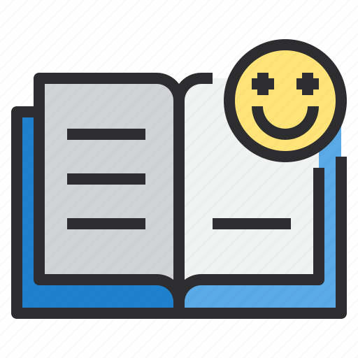 Agenda, book, business, emotion, notebook, smile icon - Download on Iconfinder