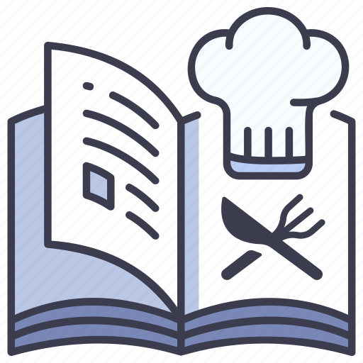 Book, cook, cooking, food, kitchen, meal, menu icon - Download on Iconfinder