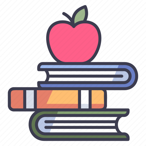Book, college, education, knowledge, school, stack, study icon - Download on Iconfinder