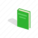 book, education, isometric, library, literature, page, paper