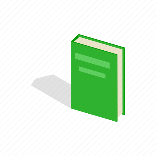 Book, education, isometric, library, literature, page, paper icon - Download on Iconfinder