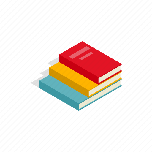 Book, education, isometric, knowledge, literature, paper, textbook icon - Download on Iconfinder