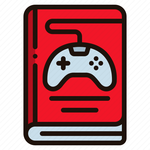 Game, book, joystick, play, computer, entertainment icon - Download on Iconfinder