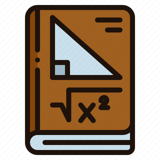 Math, book, mathematics, geometry, study, education icon - Download on Iconfinder