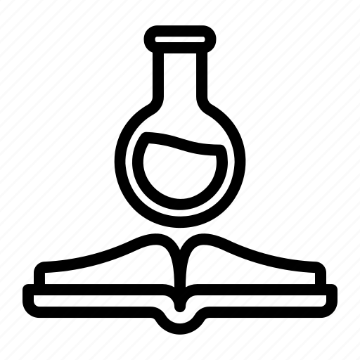 Chemistry, flask, experiment, laboratory, science, read, study icon - Download on Iconfinder