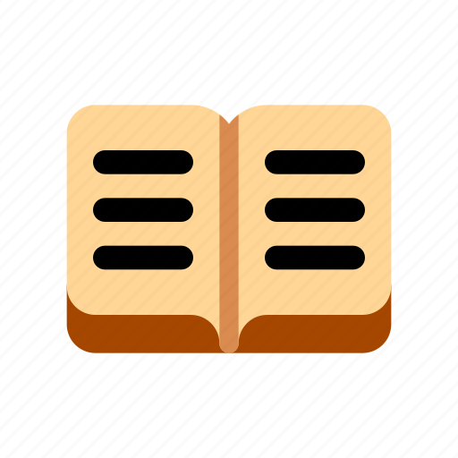 Open, book, textbook, notebook, literature, reference, knowledge icon - Download on Iconfinder