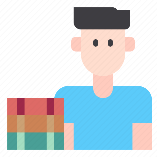 Avatar, book, education, man, reading, store, student icon - Download on Iconfinder