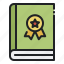 bestseller, badge, book, choice, symbol, emblem 