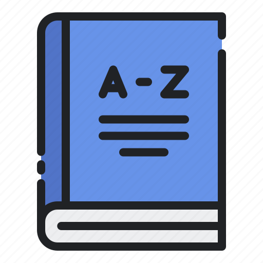 Dictionary, study, knowledge, language, translation icon - Download on Iconfinder