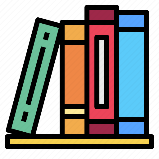 Book, books, bookshelves, education, store icon - Download on Iconfinder