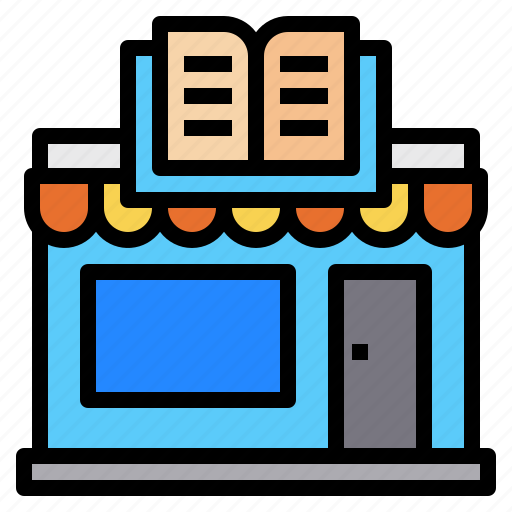 Book, bookshop, building, shop, store icon - Download on Iconfinder