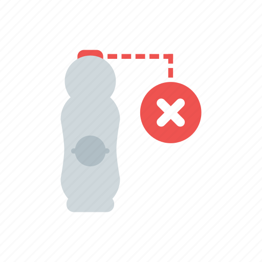 Bottle, water, wrong, empty, market icon - Download on Iconfinder