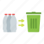 bottle, can, garbage, recycle, thrash 