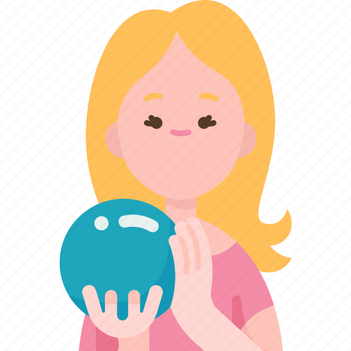 Player, female, bowler, leisure, sports icon - Download on Iconfinder