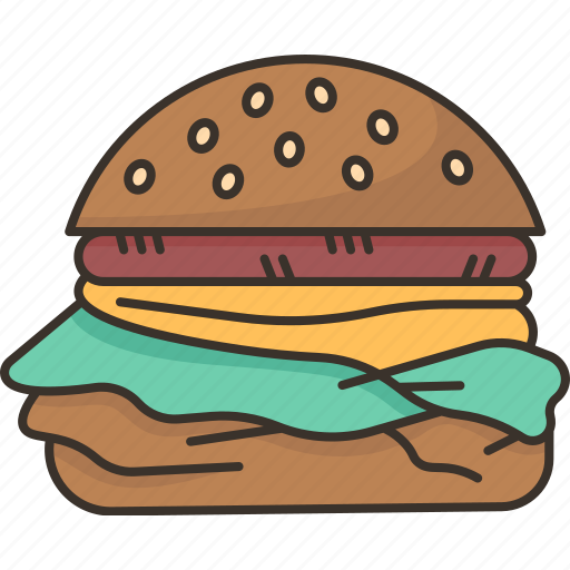 Burger, food, appetizer, dining, snack icon - Download on Iconfinder