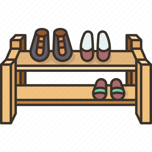 Shoe, rack, shelf, furniture, footwear icon - Download on Iconfinder