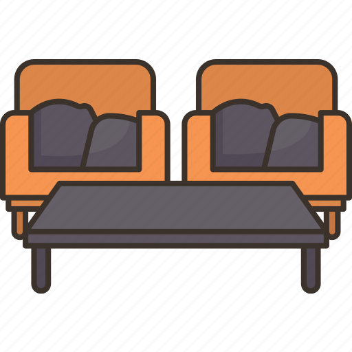 Waiting, room, lounge, couch, seat icon - Download on Iconfinder