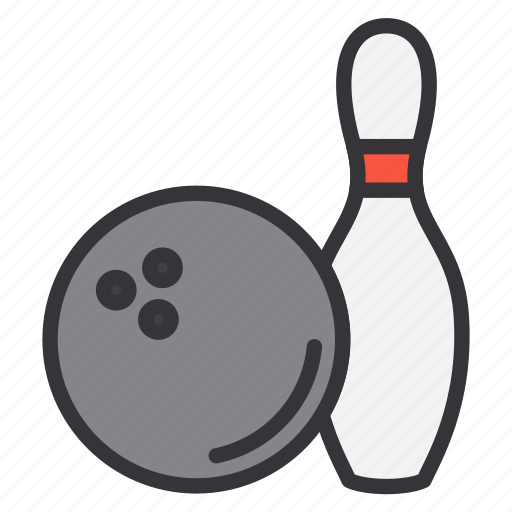 Bowling, sport, pin, ball, strike icon - Download on Iconfinder