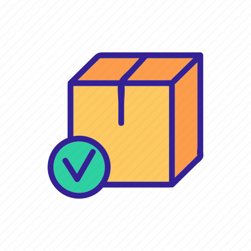 Box, contour, gift, package, parcel, product icon - Download on Iconfinder