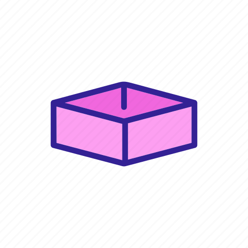 Box, contour, gift, package, parcel icon - Download on Iconfinder