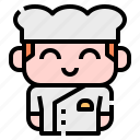 chef, man, user, avatar, people, character, costume
