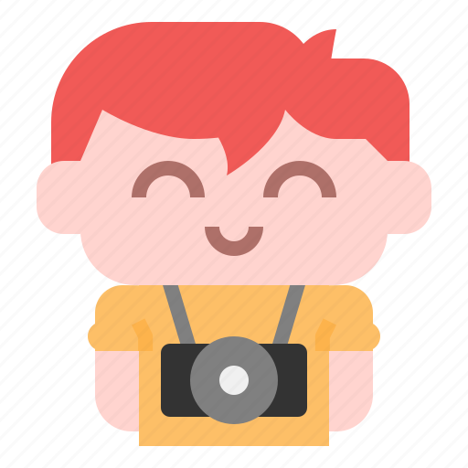 Photographer, man, user, avatar, people, character, costume icon - Download on Iconfinder