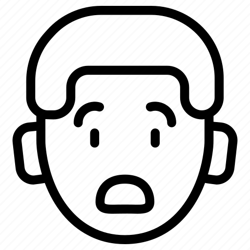 Boy, emoji, smiley, face, happy, surprised, amazed icon - Download on Iconfinder