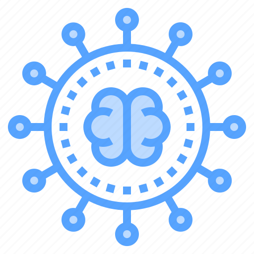 Brain, conception, creative, network, share icon - Download on Iconfinder