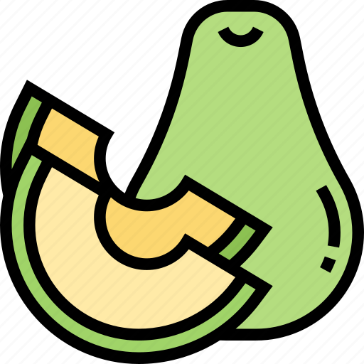 Avocados, pear, slide, fresh, ingredient icon - Download on Iconfinder