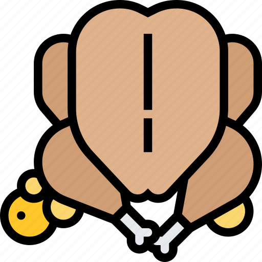 Turkey, chicken, meat, thanksgiving, party icon - Download on Iconfinder