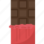 chocolate, dark, cocoa, bar, snack 