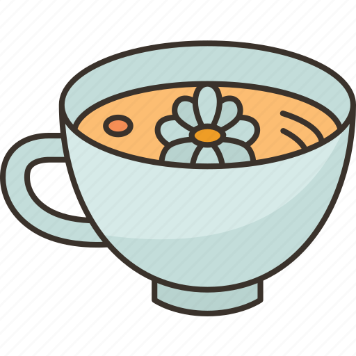 Chamomile, tea, relax, herbal, drink icon - Download on Iconfinder