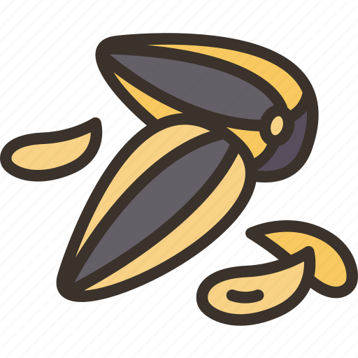 Sunflower, seeds, grain, snack, food icon - Download on Iconfinder