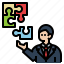branding, business, hand, puzzle, strategy