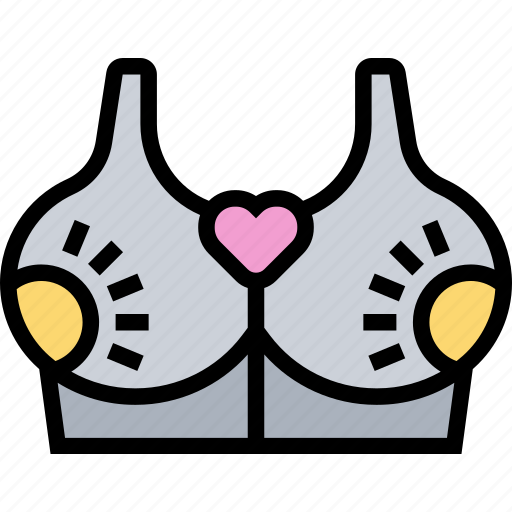 Bra, padded, lift, lingerie, lady icon - Download on Iconfinder