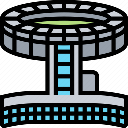 Maracana, stadium, arena, landmark, brazil icon - Download on Iconfinder
