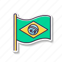 flag of brazil, state symbol, patriotism, emblem