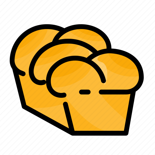 Bread, brioche, loaf, recipe, bakery, sourdough, breakfast icon - Download on Iconfinder