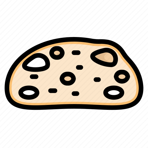 Ciabatta, bread, baking, sourdough, fermented, food, meal icon - Download on Iconfinder