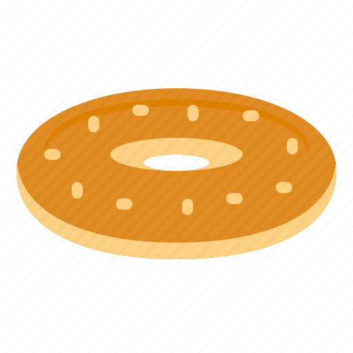Bagel, donut, bread, bakery, doughnut, breakfast, food icon - Download on Iconfinder