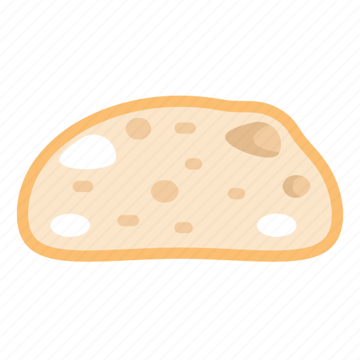Ciabatta, bread, baking, sourdough, fermented, food, breakfast icon - Download on Iconfinder