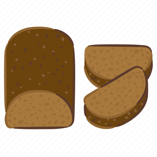 Fine, rye, bread, mischbrot, bake icon - Download on Iconfinder