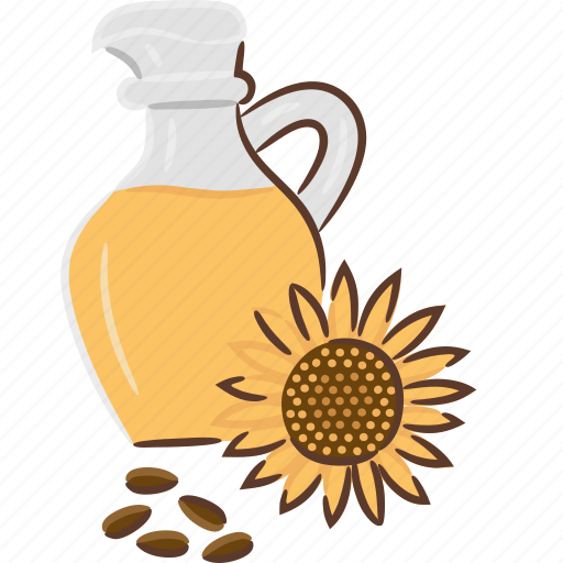 Sunflower, oil, cooking, food, fat icon - Download on Iconfinder