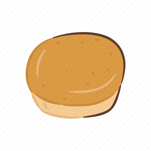 Bun, bread, baking, bakery, cafe icon - Download on Iconfinder