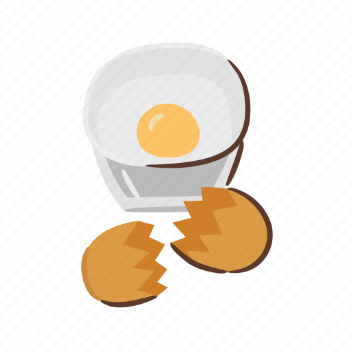 Egg, cooking, baking, bread, recipe icon - Download on Iconfinder