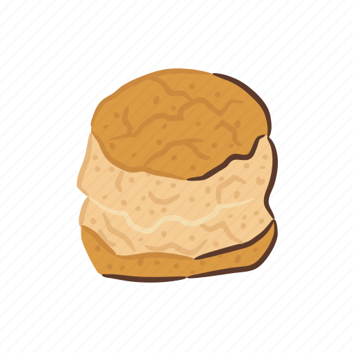 Scone, bake, bakery, food, bread icon - Download on Iconfinder