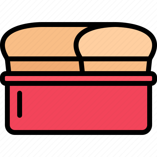 Bread, pan, bakery, food, baked, goods icon - Download on Iconfinder